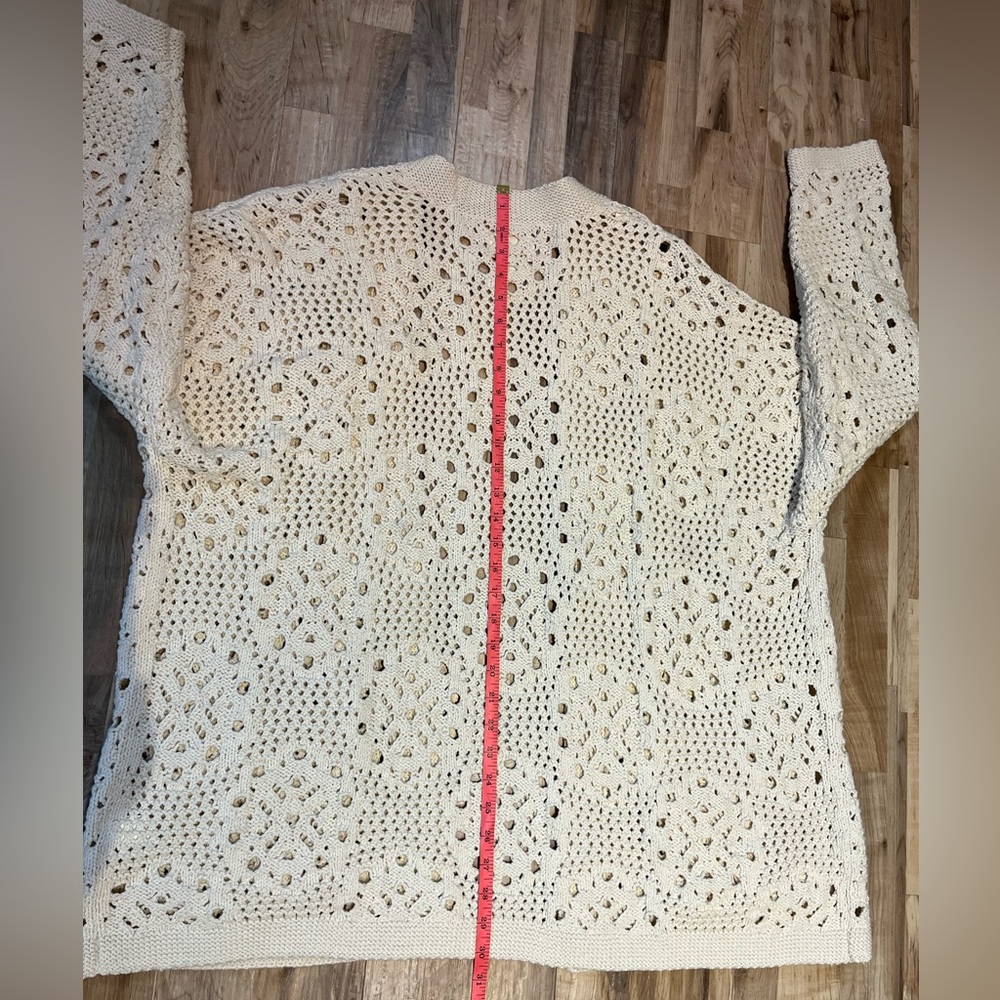 Lucky Brand Mixed Stitch Cardigan - Picture 7 of 10